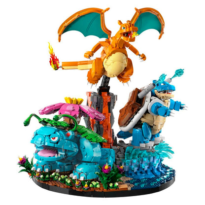Venusaur, Charizard & Blastoise